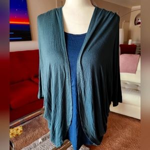 No Name dark green sweater